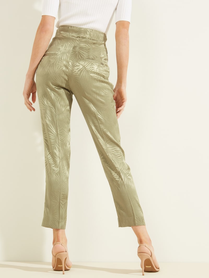 Light Green Women's Guess Veridianas Pants | 2384750-BP