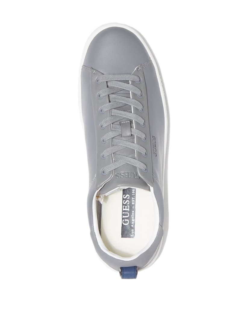 Light Grey Men's Guess Vice Low-Top Sneakers | 6081579-KT