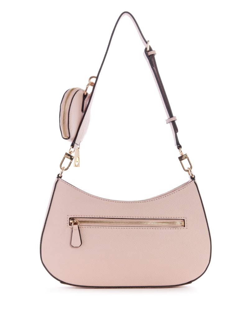 Light Rose Women's Guess Alexie Shoulder Bags | 7143652-VK