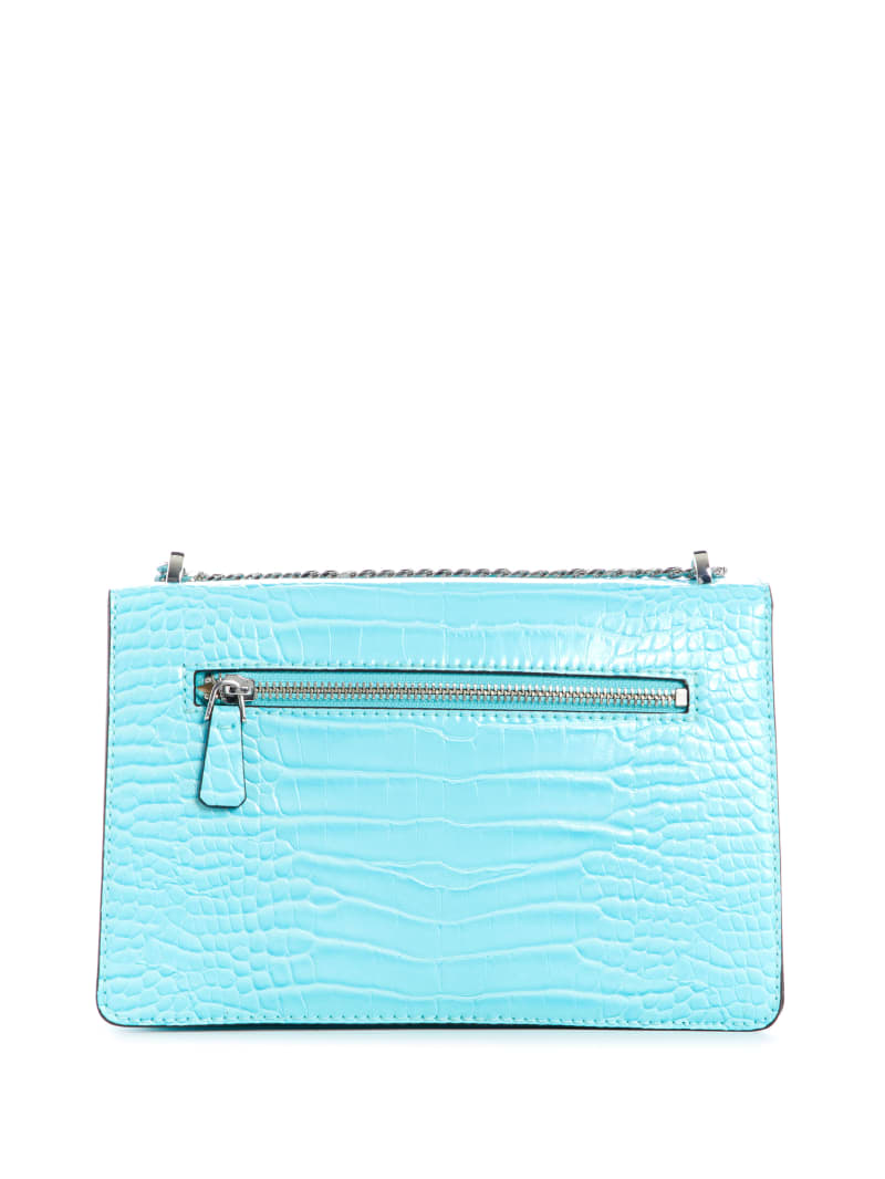 Light Turquoise Women's Guess Katey Convertible Crossbody Bags | 1324986-TO