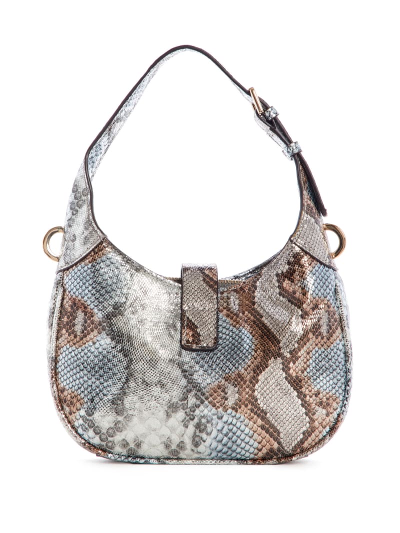 Metal Women's Guess Maimie Python Mini Bag | 9204758-GL