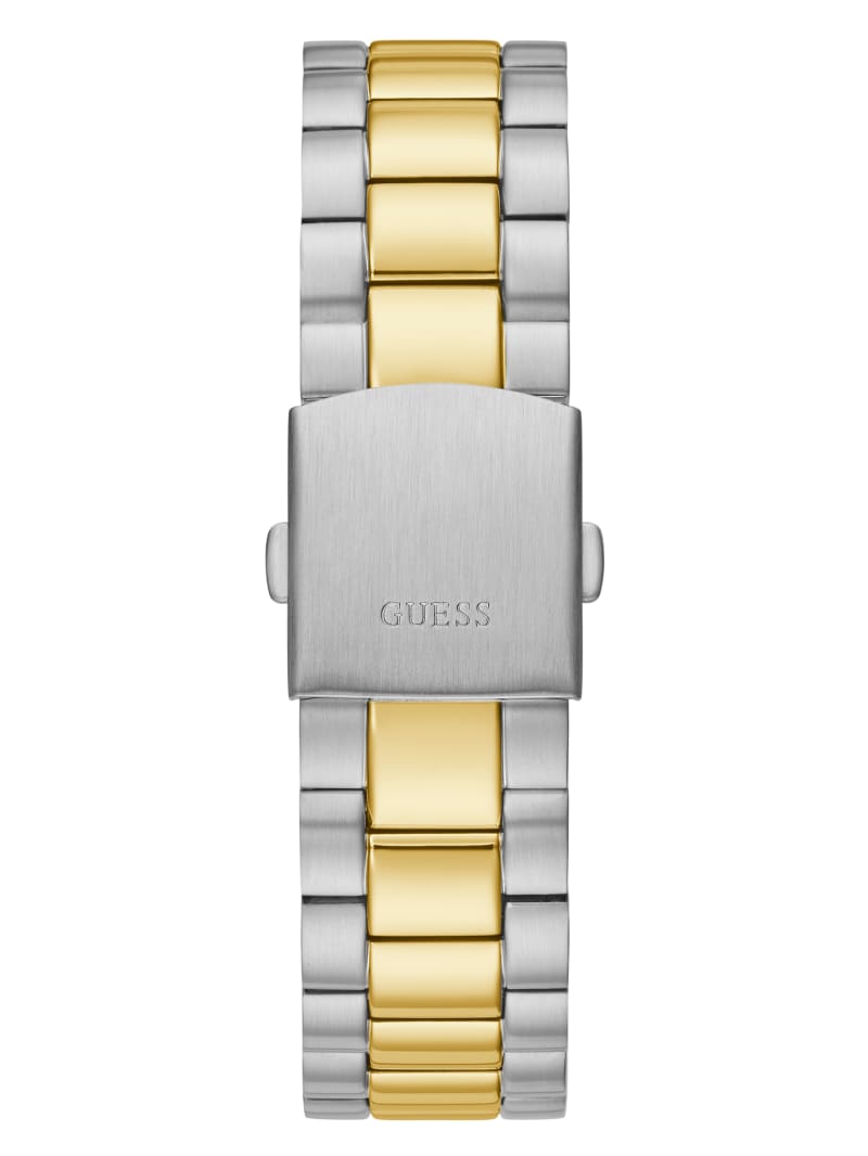 Multicolor Men's Guess Connoisseur Two-Tone Analog Watches | 0752814-OE