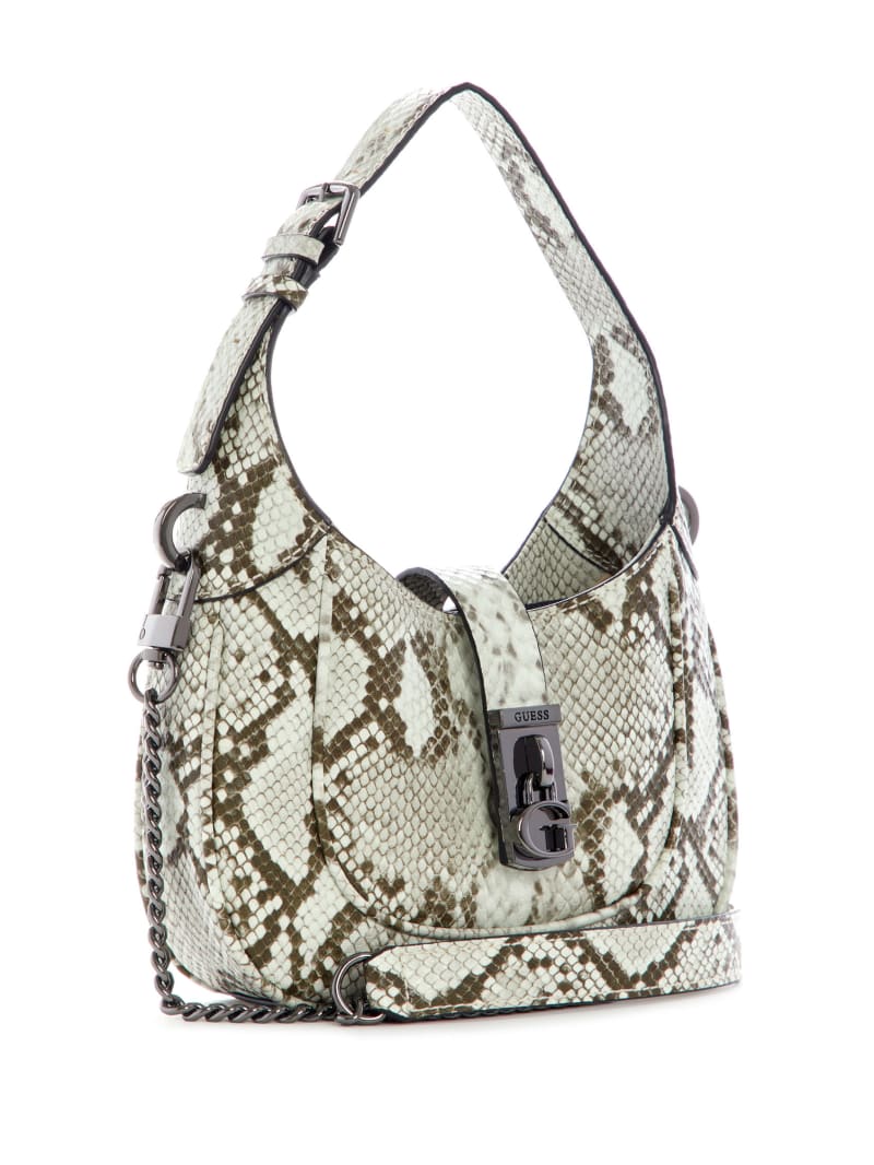 Multicolor Women's Guess Maimie Python Mini Bag | 4215763-VA