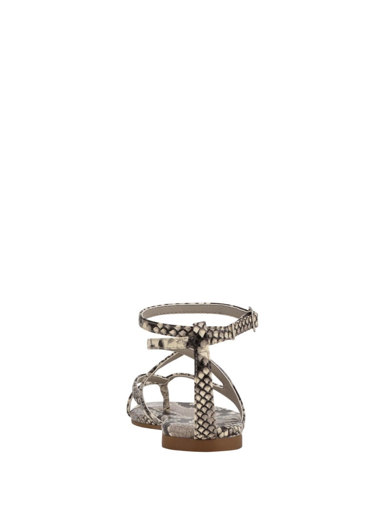 Multicolor Women's Guess Nalanie Strappy Sandals | 3154207-RT