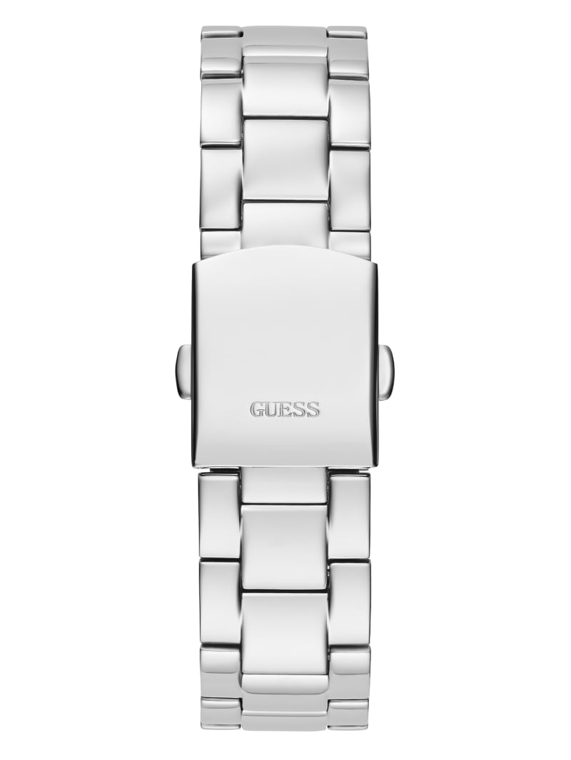 Multicolor Women's Guess Silver-Tone Multifunction Watches | 5301426-QM