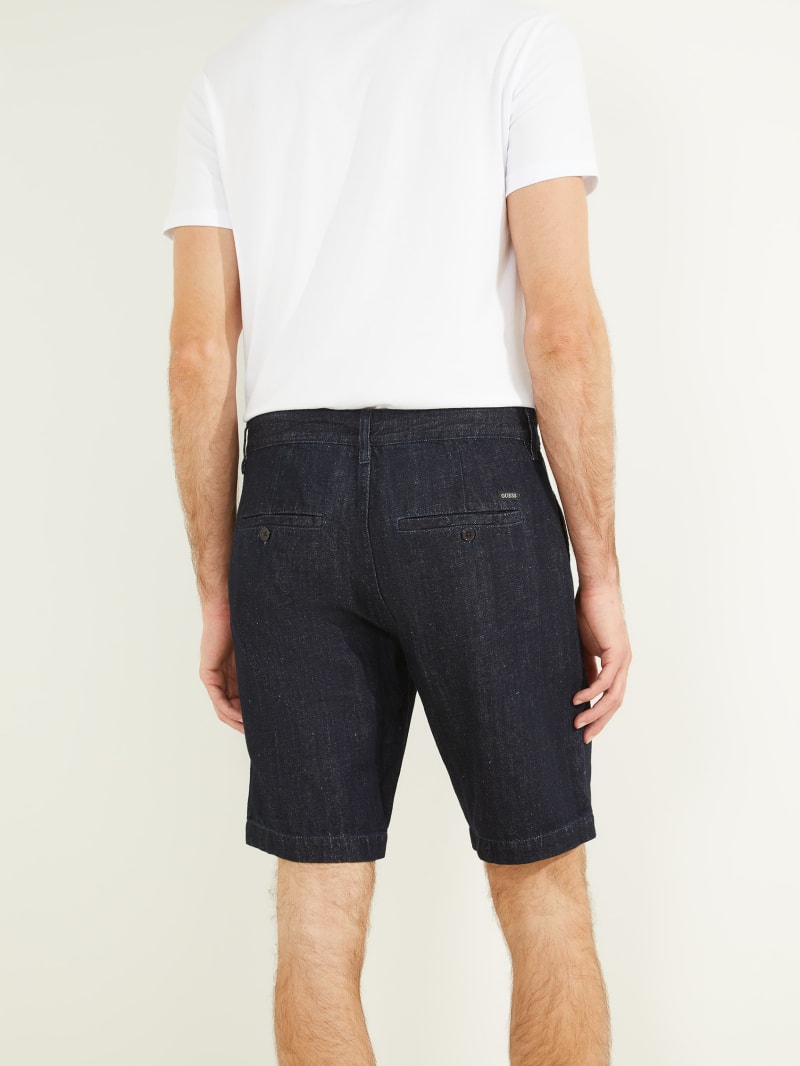 Navy Men's Guess Eco Chinos Pants | 0734258-LQ