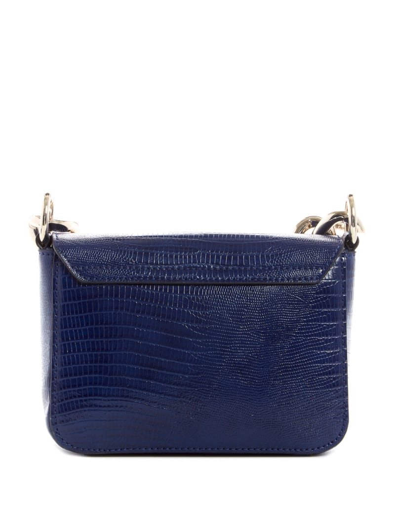 Navy Women's Guess Tullia Crossbody Bags | 0361492-TB