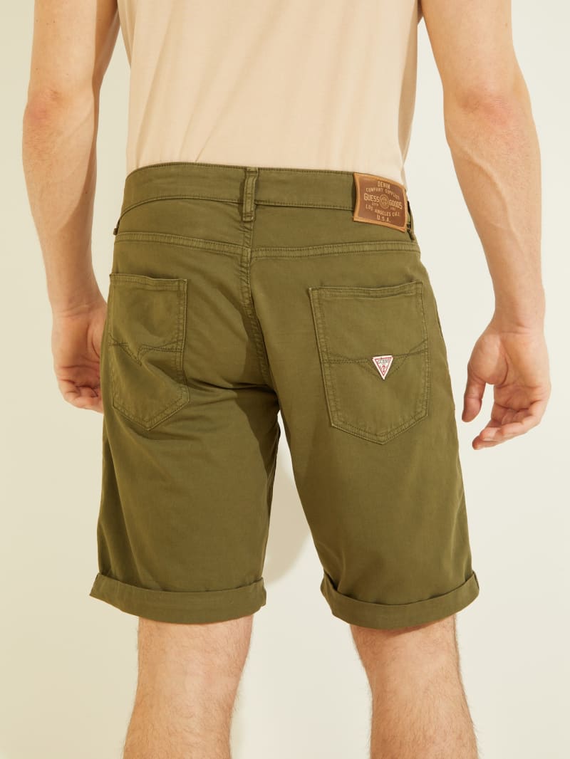 Olive Men's Guess Sonnys Pants | 8136957-IO