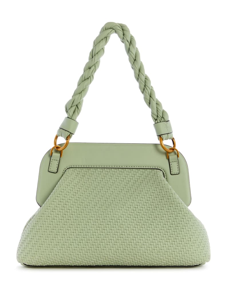 Olive Women's Guess Hassie Frame Crossbody Bags | 4680935-JI