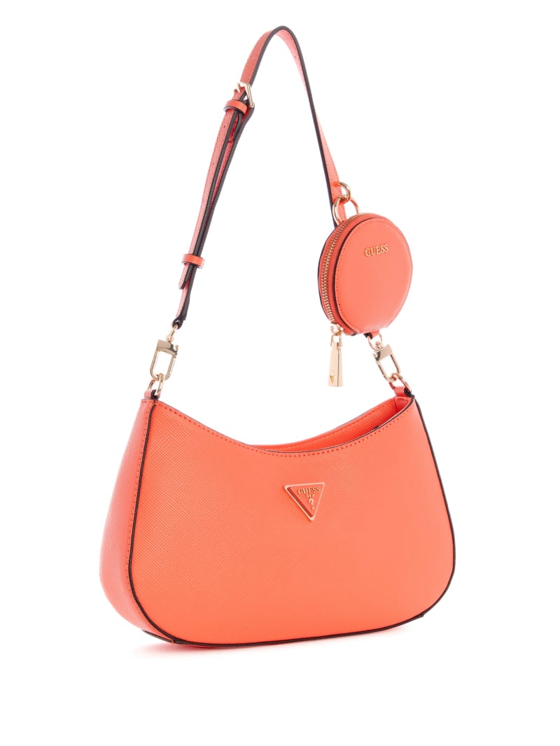 Orange Women's Guess Alexie Shoulder Bags | 2503874-LU