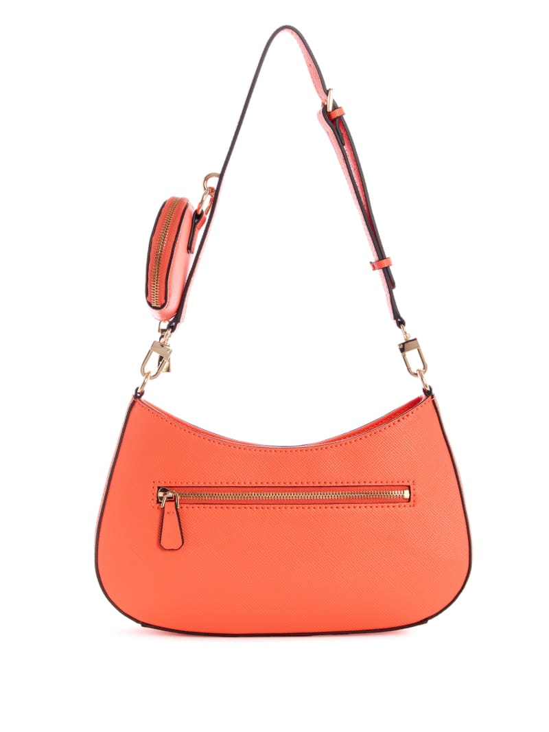 Orange Women's Guess Alexie Shoulder Bags | 2503874-LU