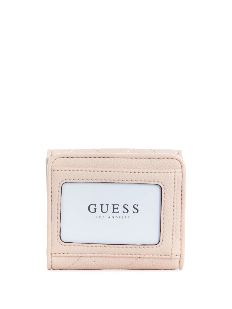 Pink Women's Guess Abey Card & Coin Purse Wallets | 5147260-HF