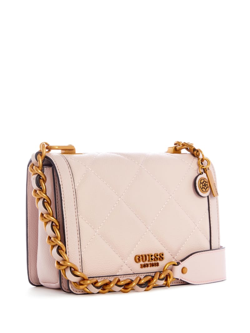 Pink Women's Guess Abey Crossbody Bags | 0846129-WS