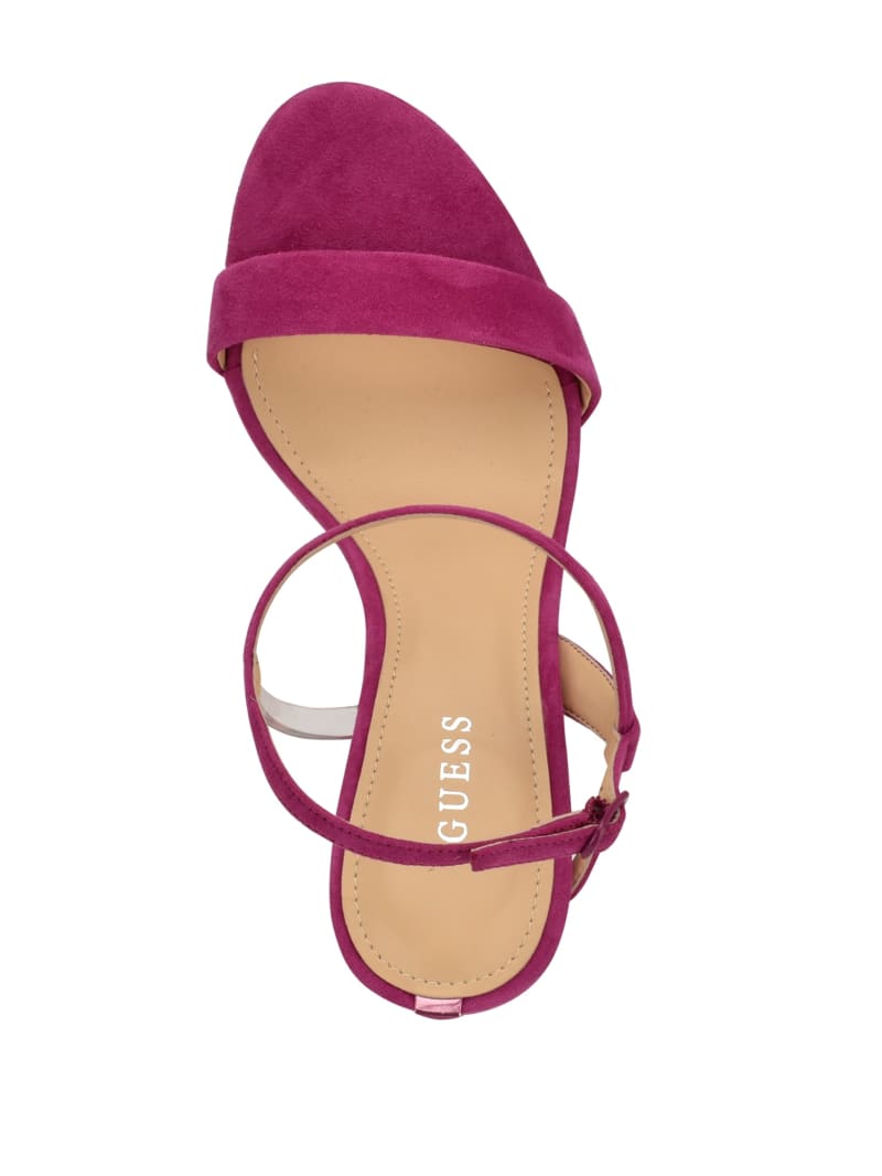 Pink Women's Guess Kabelle Heels | 5236908-QJ