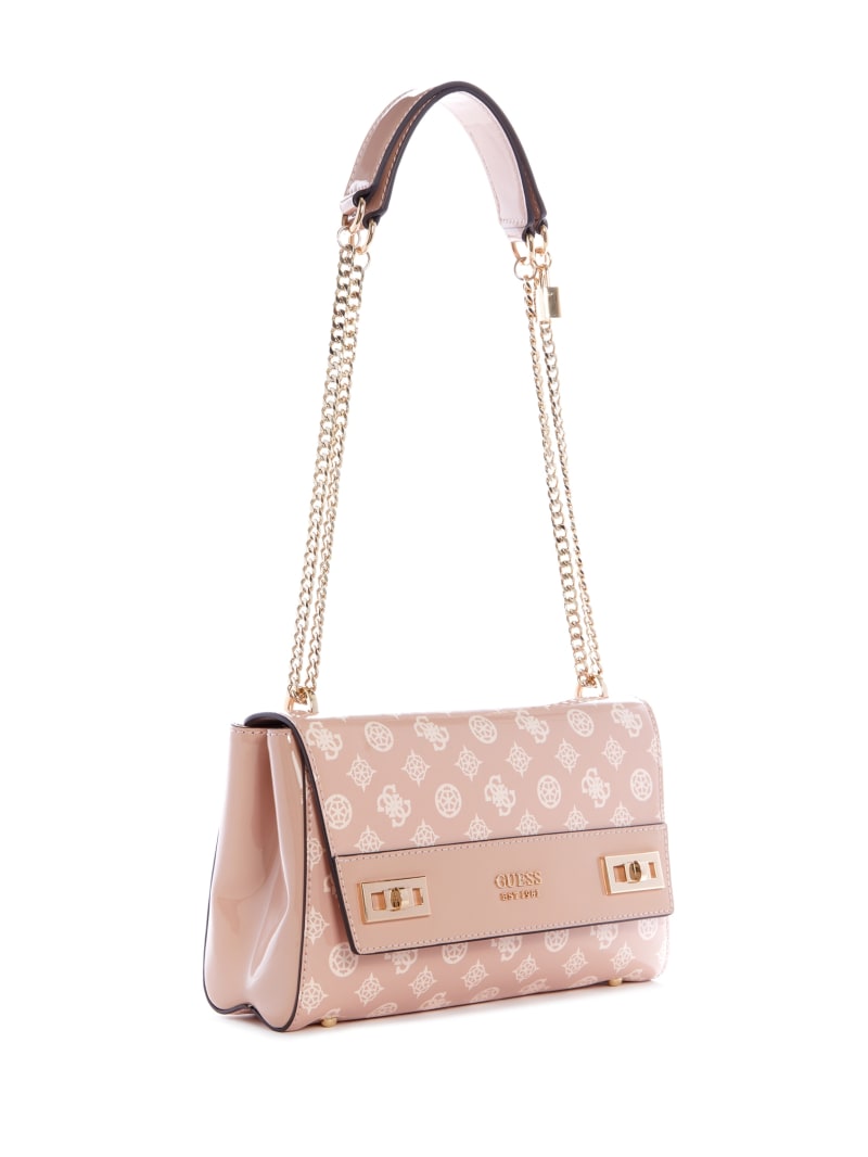 Pink Women's Guess Katey Convertible Crossbody Bags | 0415789-PI