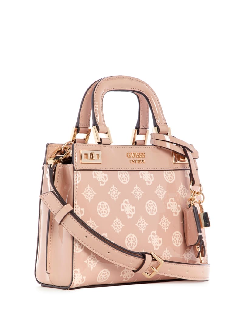 Pink Women's Guess Katey Satchel Bags | 5679320-OZ