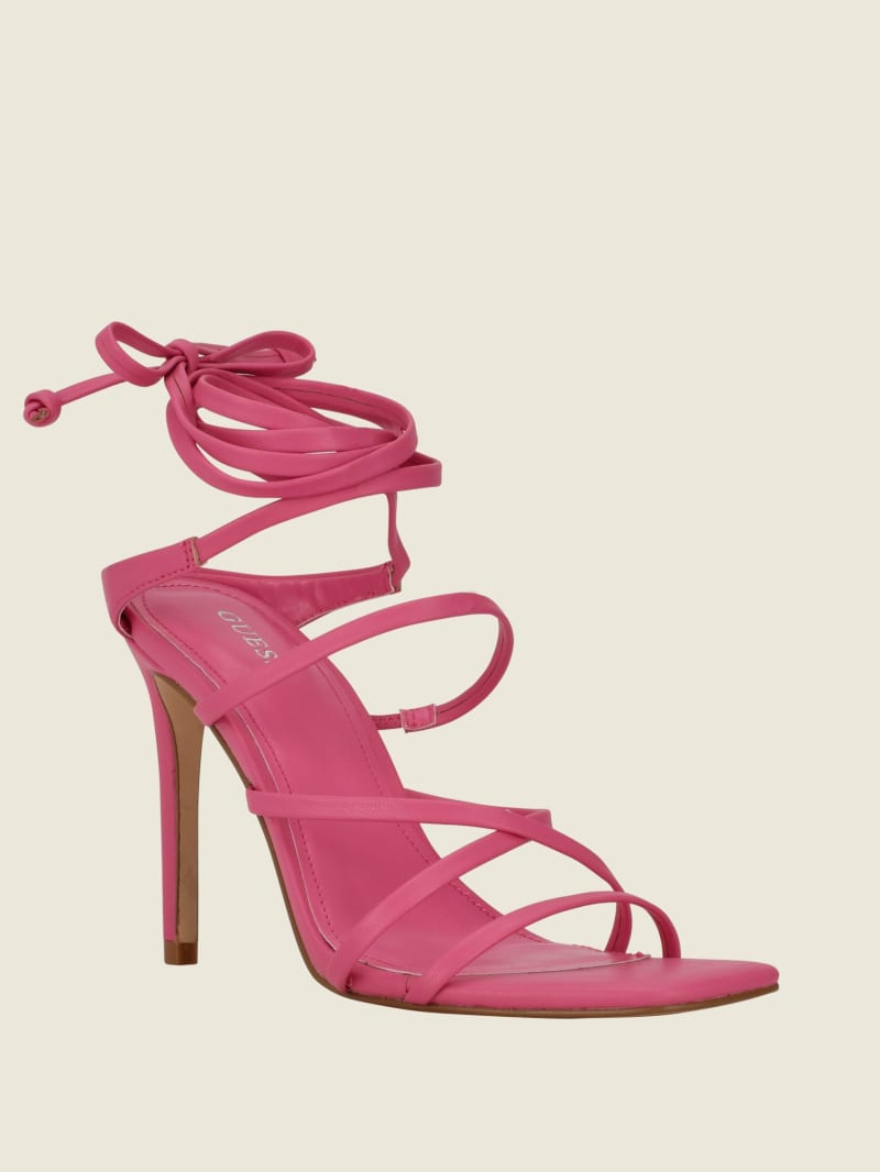 Pink Women\'s Guess Zabyie Heels | 6239748-ZA