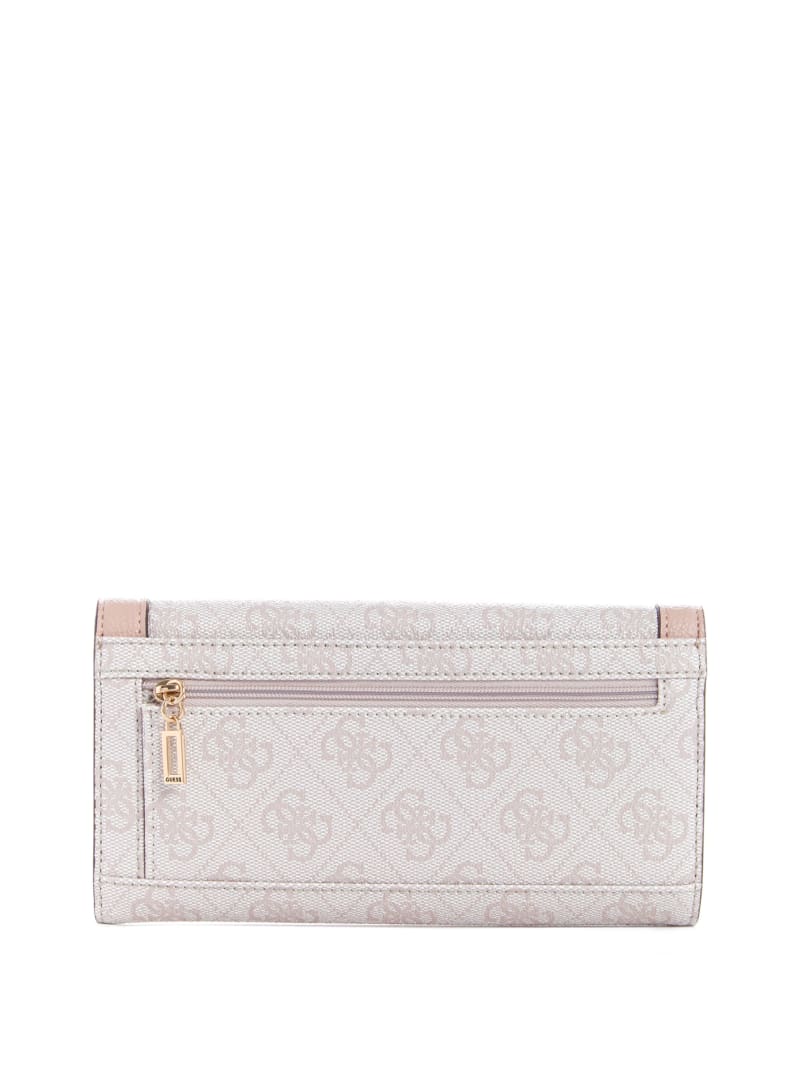 Pink Women's Guess Zadie Logo Multi Clutch Wallets | 2168350-PH