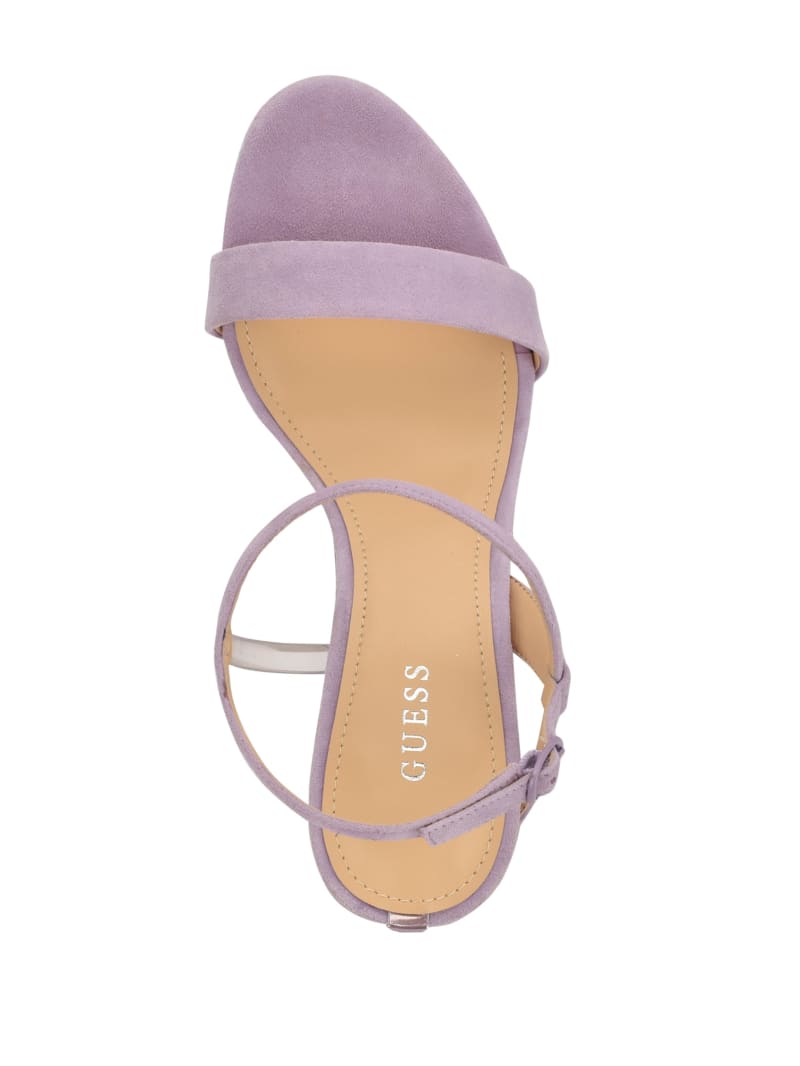 Purple Women's Guess Kabelle Heels | 9531462-HR