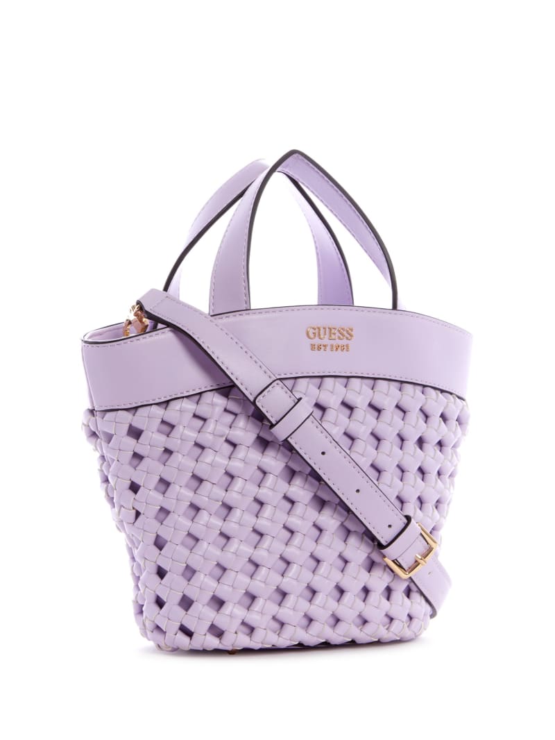 Purple Women's Guess Sicilia Mini Bag | 5239018-VH