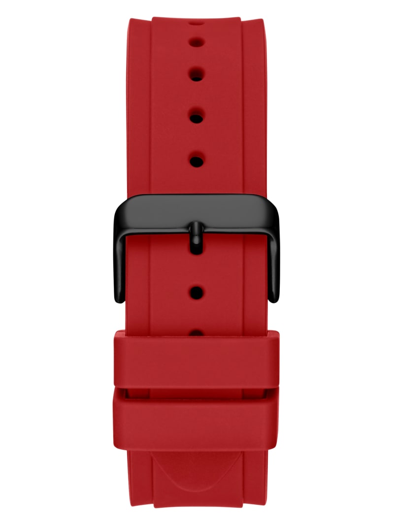 Red Men's Guess Red and Multifunction Watches | 5918426-AO