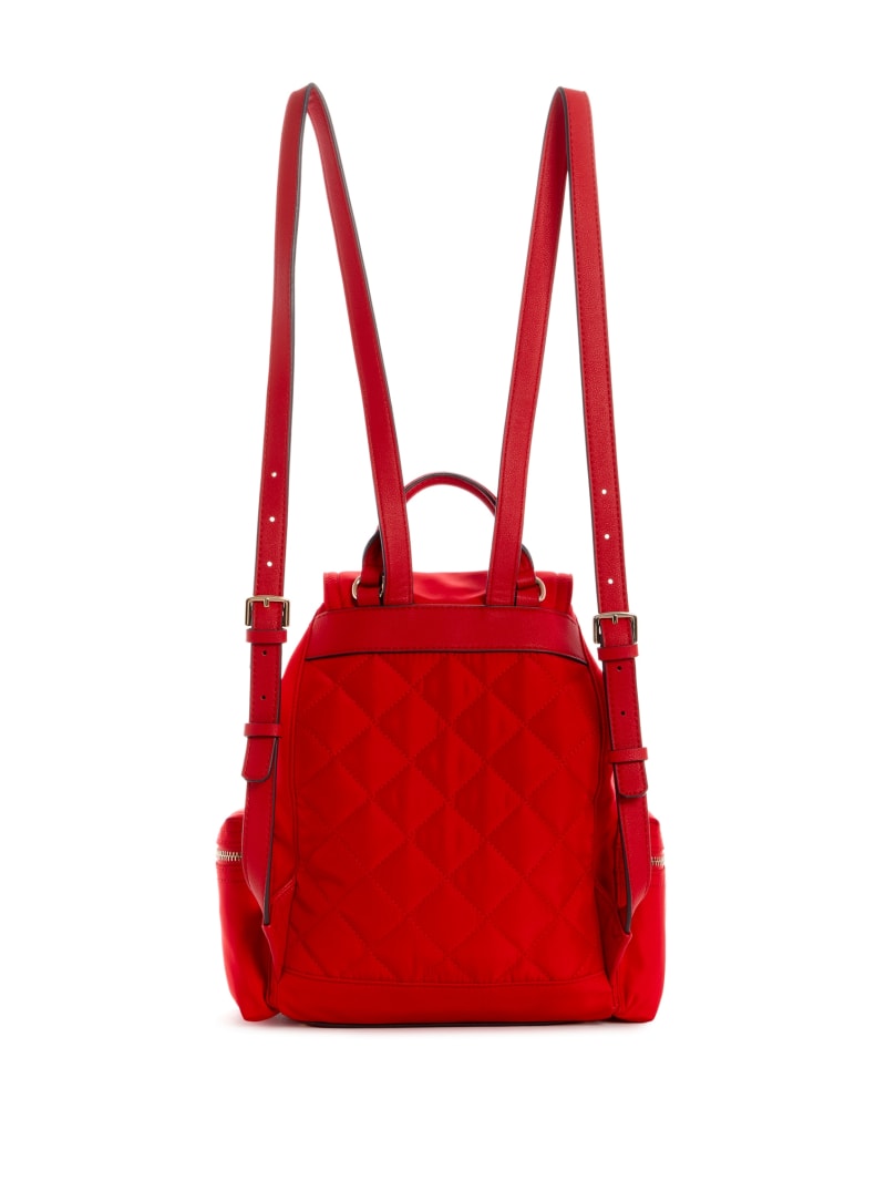 Red Women's Guess Eco Gemma Backpacks | 9036258-ZX