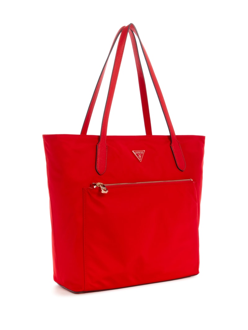 Red Women's Guess Eco Gemma Tote Bags | 2684135-CZ