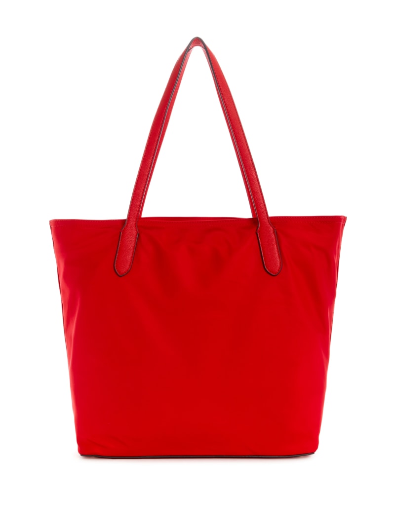 Red Women's Guess Eco Gemma Tote Bags | 2684135-CZ