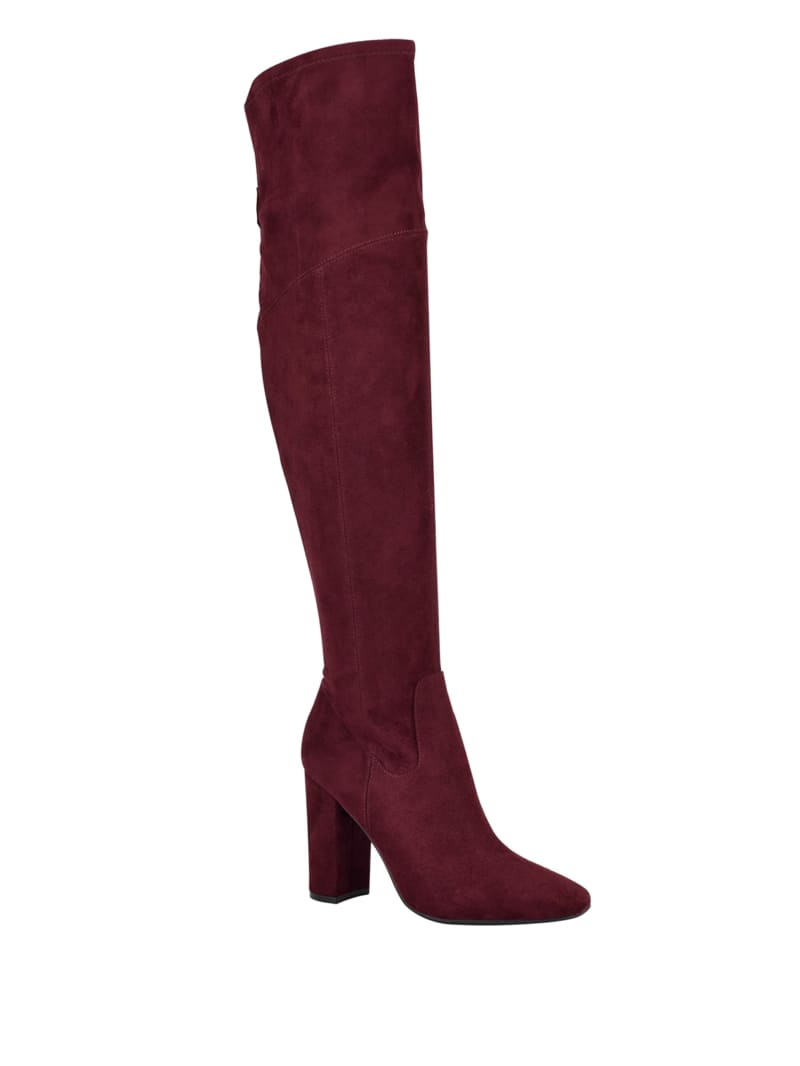 Red Women\'s Guess Mireya Over-The-Knee Boots | 2387596-JA