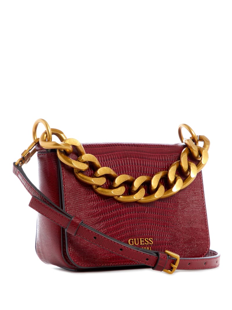 Red Women's Guess Tullia Crossbody Bags | 6458013-PV