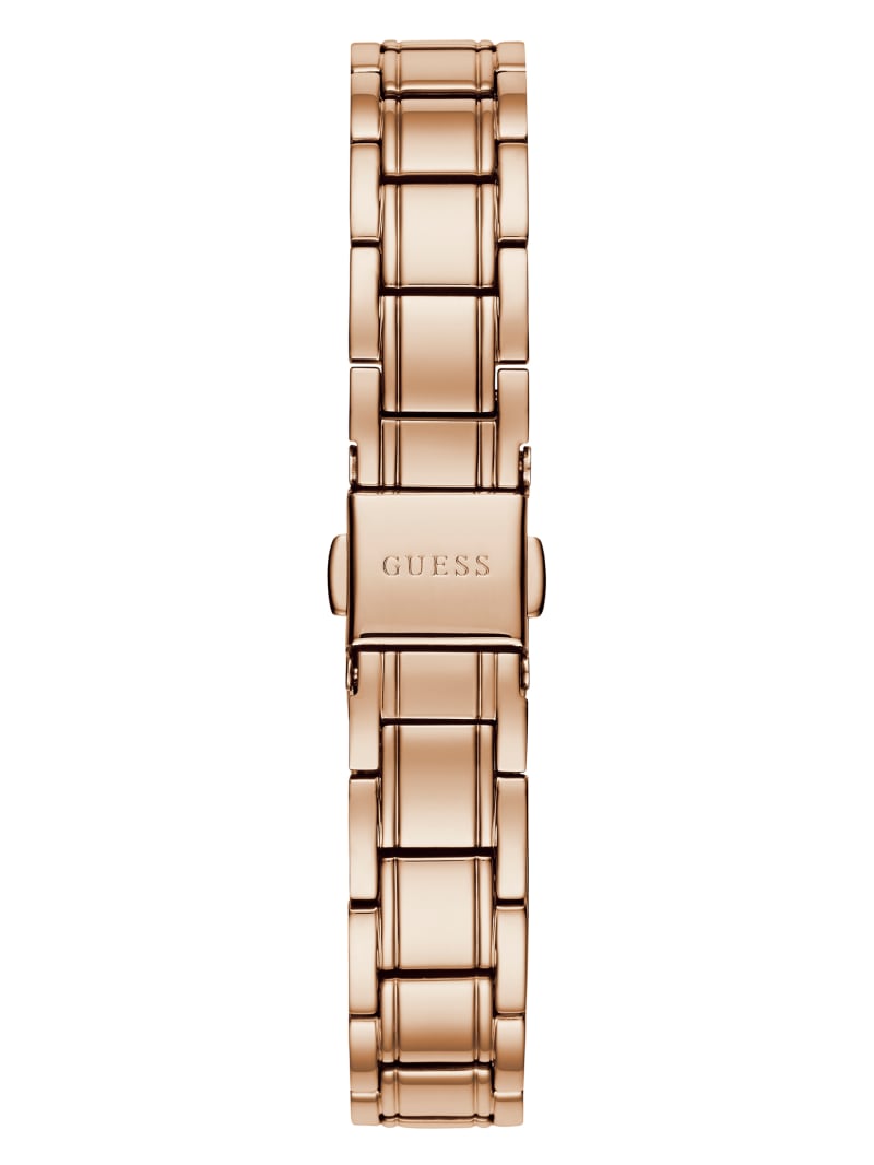 Rose Gold Women's Guess Rose Gold-Tone Analog Watches | 6918274-EA