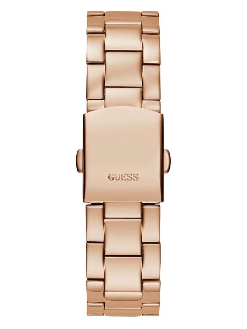 Rose Gold Women's Guess Rose Gold-Tone Multifunction Watches | 6254831-QY