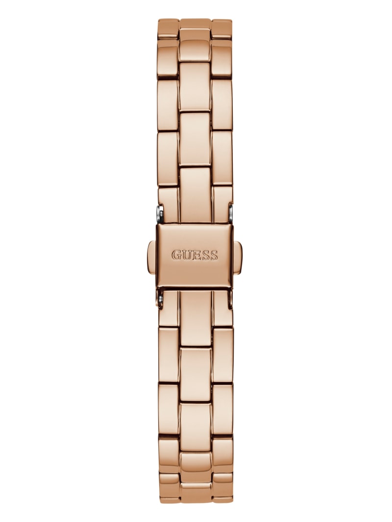 Rose Gold Women's Guess Rose Gold-Tone and Diamond Analog Watches | 3152649-RA