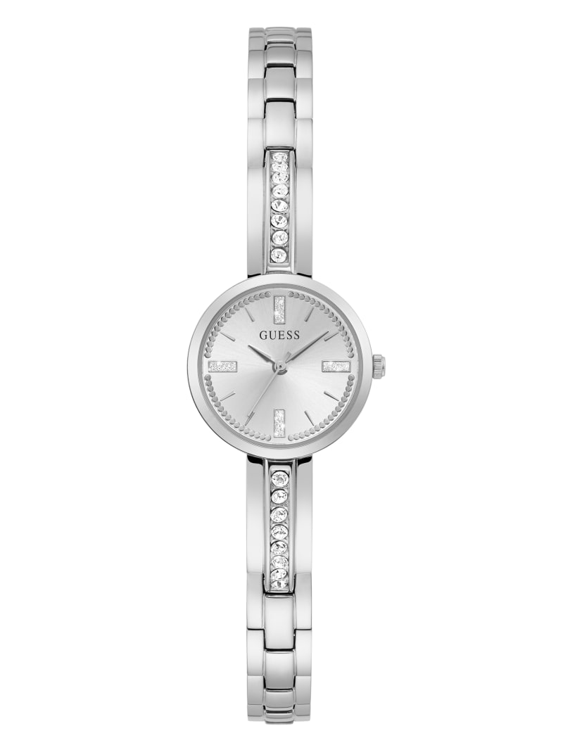 Silver Women\'s Guess Sofia Silver-Tone Watches | 6390125-SO