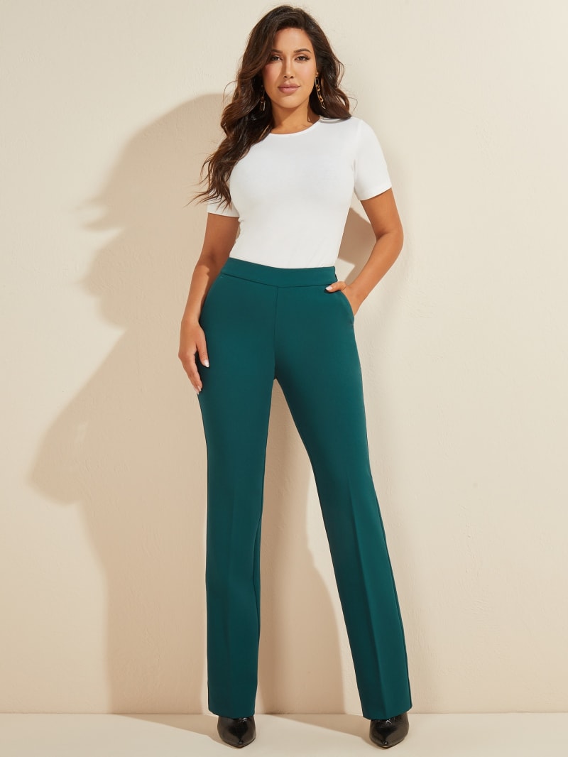 Turquoise Women's Guess Sally Pants | 1786095-AX