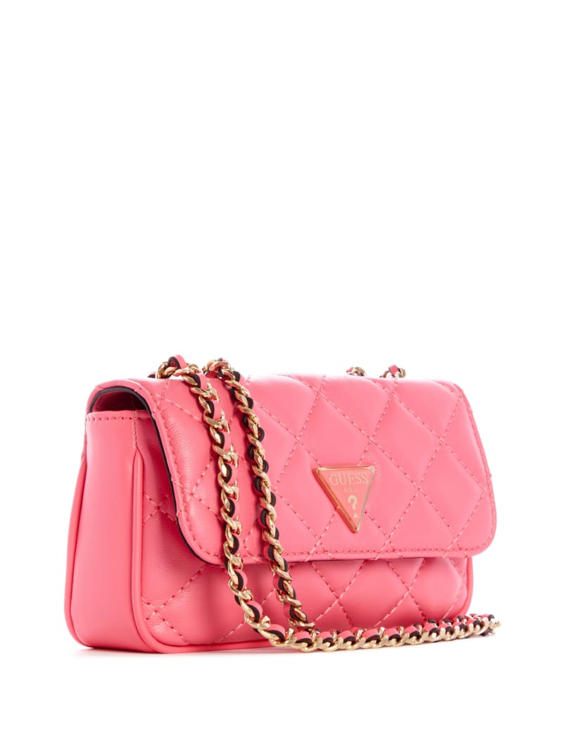 Wash Women's Guess Cessily Quilted Convertible Mini Bag | 0132758-FC