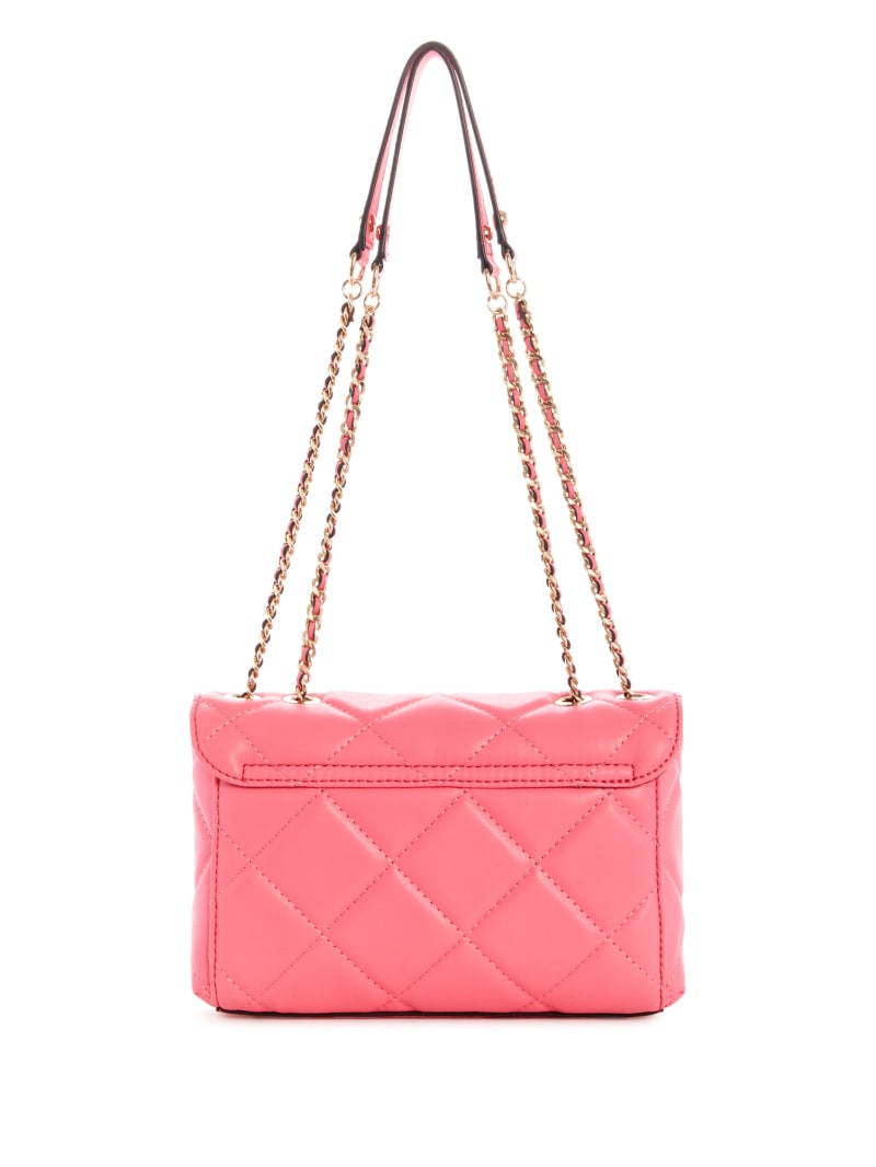 Wash Women's Guess Cessily Quilted Convertible Crossbody Bags | 2685491-BK