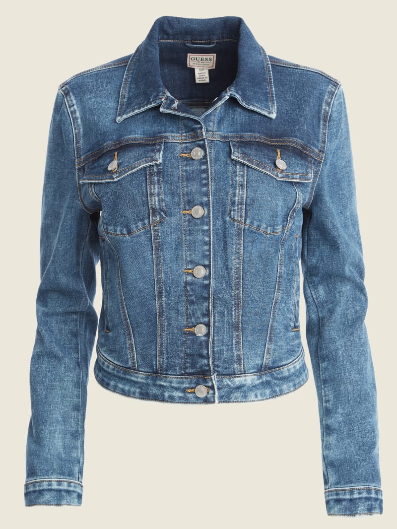 Wash Women's Guess Eco Sexy Trucker Jackets | 1325068-NL