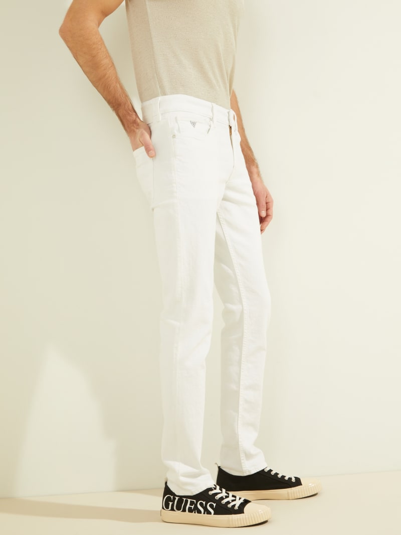 White Men's Guess Slim Tapered Pants | 3562708-YC