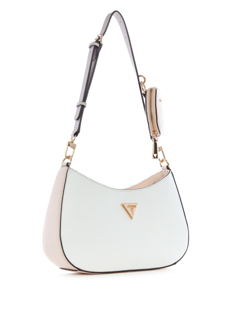 White Women's Guess Alexie Shoulder Bags | 7921346-WZ