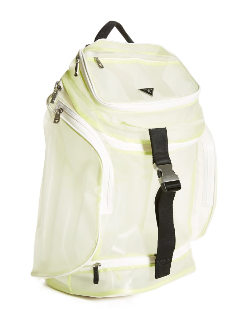 White Women's Guess Certosa Utility Backpacks | 5162479-BL