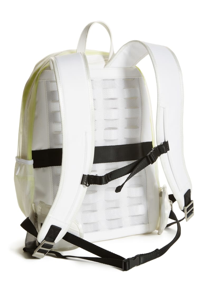 White Women's Guess Certoses Mutlifunctional Backpacks | 9268431-XL