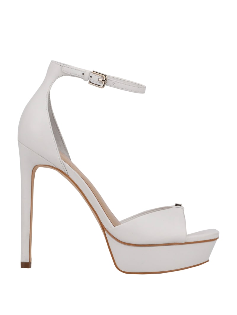 White Women's Guess Ellsyn Platform Stiletto Heels | 5961782-SV