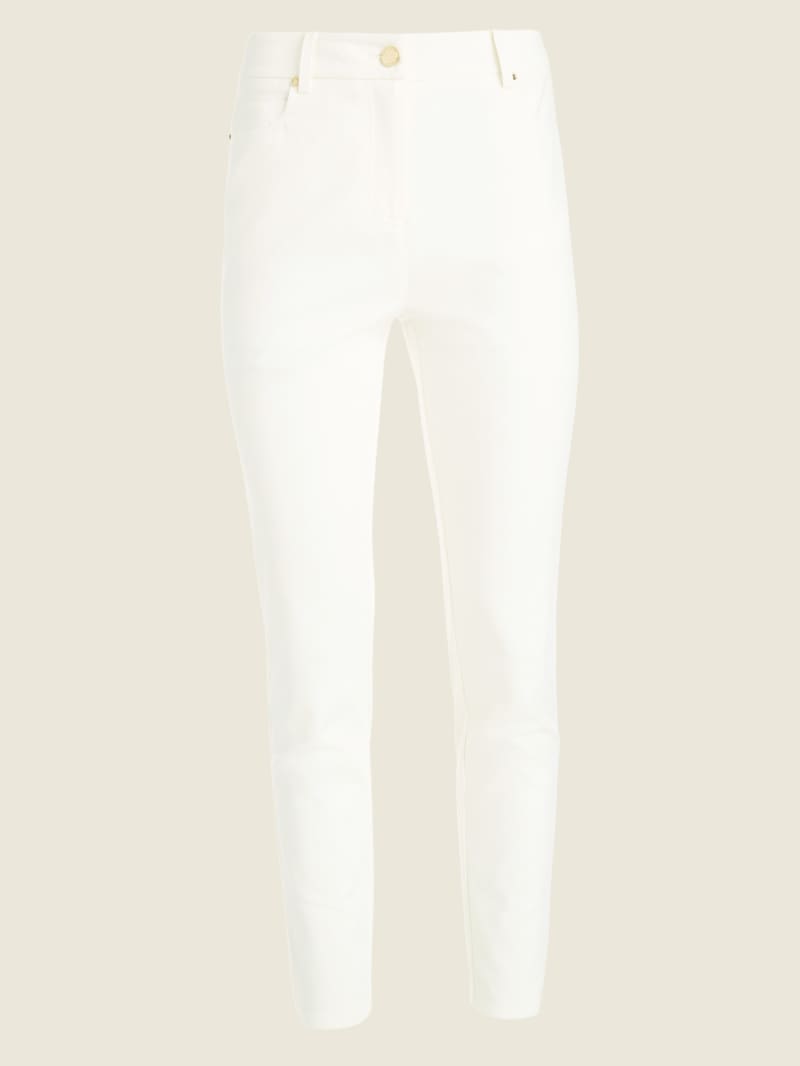 White Women's Guess Hollywood Skinny Pants | 3018496-GA