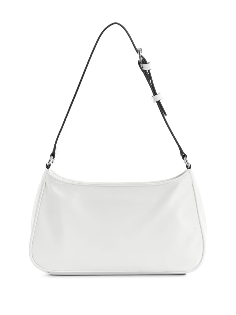 White Women's Guess Little Bay Shoulder Bags | 4029873-YG