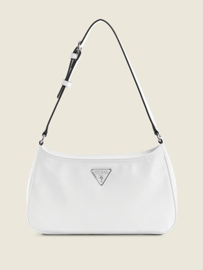 White Women\'s Guess Little Bay Shoulder Bags | 4029873-YG