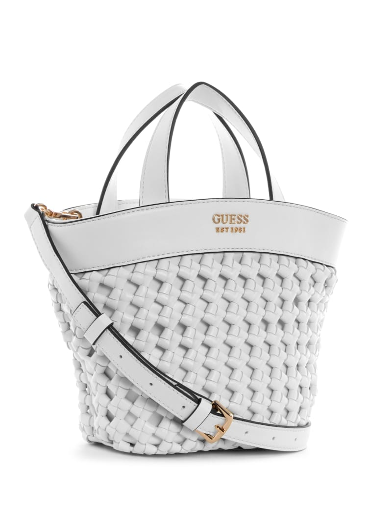 White Women's Guess Sicilia Mini Bag | 7542061-MC