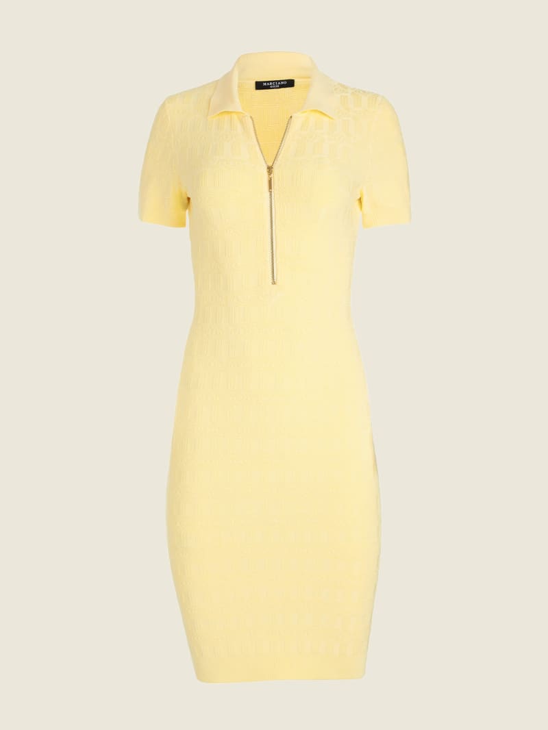 Yellow Women's Guess GRECIAN LINK Dress | 7541806-NO