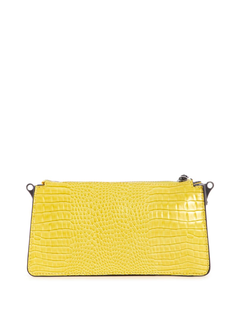 Yellow Women's Guess Raffie Crossbody Bags | 6251743-TD